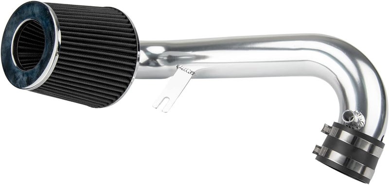 AUTOSITY Cold Air Intake Kit, Aluminum Polished Car Air Intake Pipe Kit for Civic 2001-2005 L4 1.7L, Black - Image 1